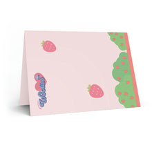 Load image into Gallery viewer, Kindness Card - May I offer you a strawberry in these trying times?
