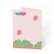 Load image into Gallery viewer, Kindness Card - May I offer you a strawberry in these trying times?