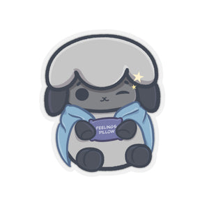 Winking Feelings Pillow Woolie Sticker