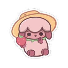 Load image into Gallery viewer, May I offer you a strawberry? Sticker
