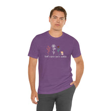 Load image into Gallery viewer, Self care isn't selfish T-shirt
