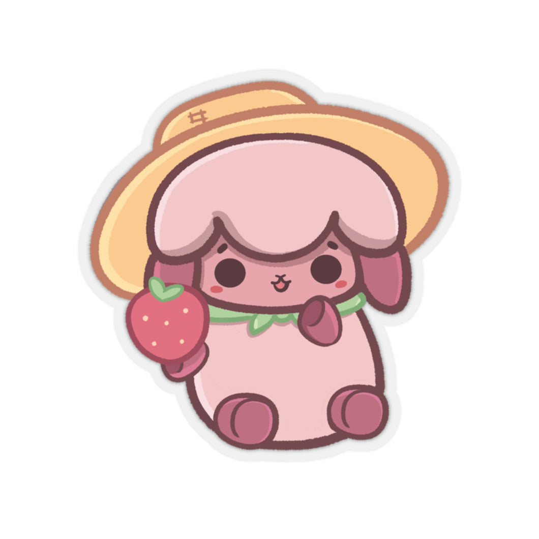 May I offer you a strawberry? Sticker