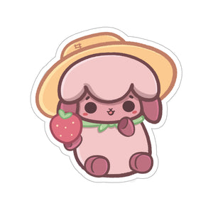 May I offer you a strawberry? Sticker