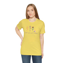 Load image into Gallery viewer, Self care isn't selfish T-shirt

