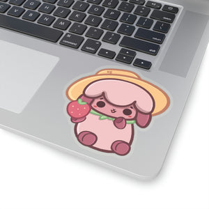 May I offer you a strawberry? Sticker