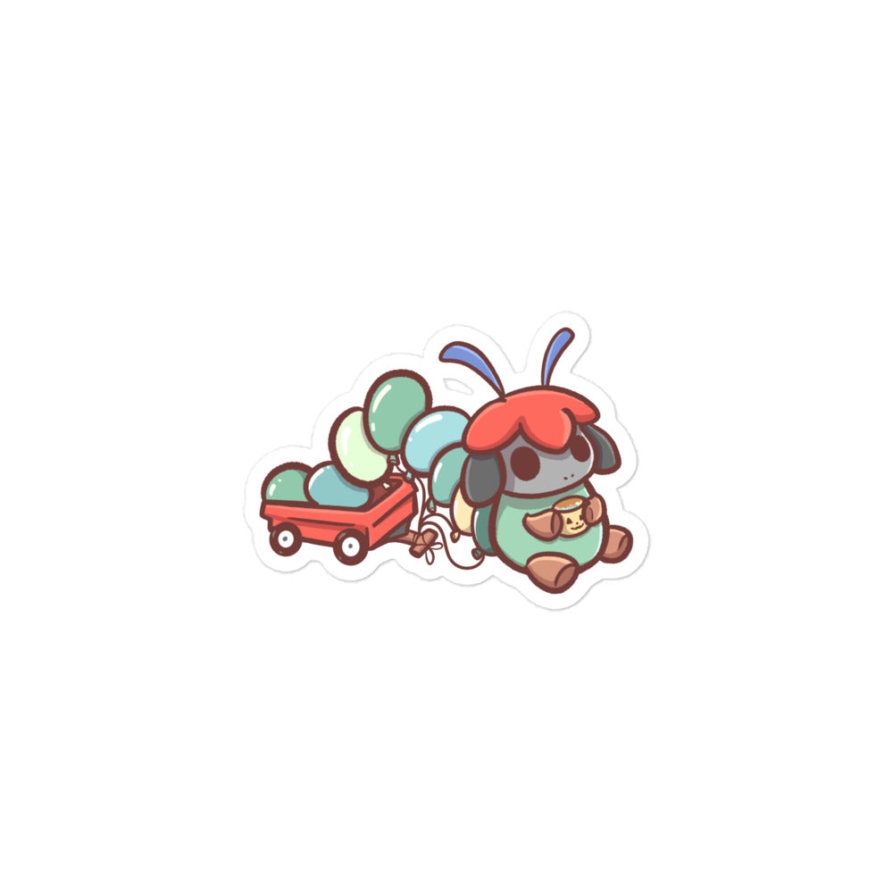 Caterpillar Sticker