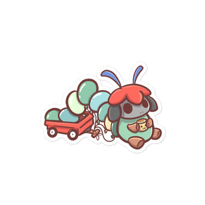 Caterpillar Sticker