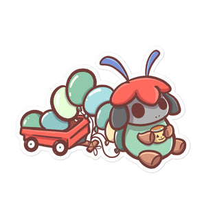 Caterpillar Sticker