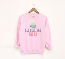 Load image into Gallery viewer, All Feelings Are Okay Sweatshirt
