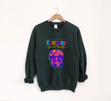 Load image into Gallery viewer, Continue, you are enough Sweatshirt
