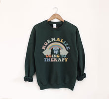 Load image into Gallery viewer, Normalize going to Therapy Sweatshirt
